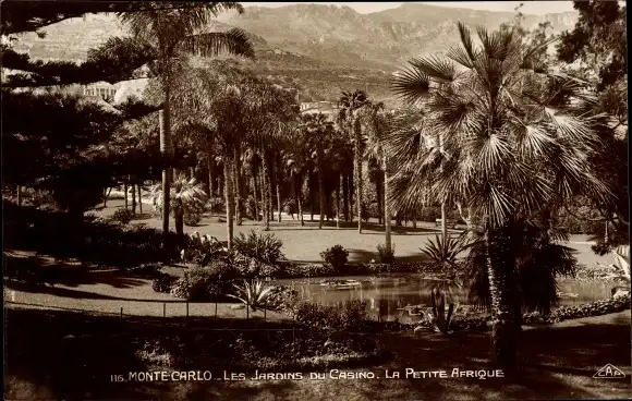 Ak Monte-Carlo Monaco, Casino Gardens, La Petite Afrique
