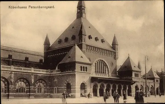 Ak København Kopenhagen Dänemark, Personbanegaard