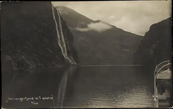 Ak Geiranger Norwegen, Geirangerfjord