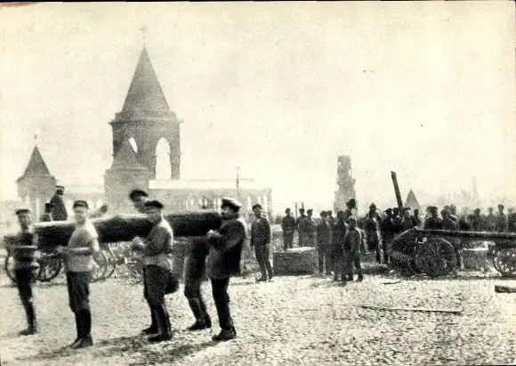 Ak Moskau Russland, Wladimir Iljitsch Lenin, Kreml, 1920