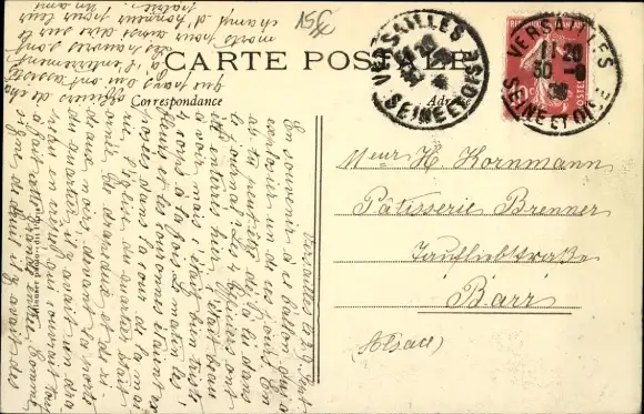 Ak Französisches Luftschiff Republique, Zeppelin