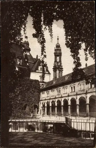 Ak Dresden Altstadt, Stallhof