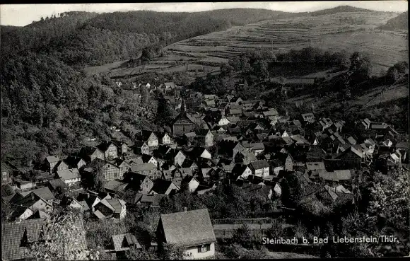 Ak Steinbach Bad Liebenstein in Thüringen, Panorama