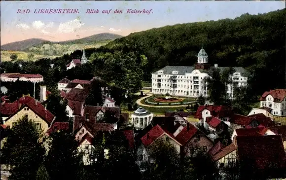 Ak Bad Liebenstein im Thüringer Wald, Kaiserhof