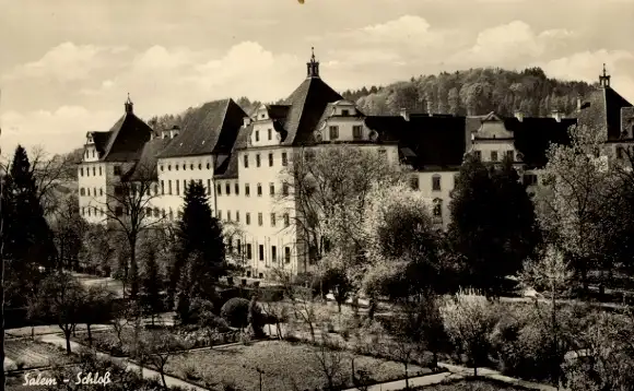 Ak Salem im Bodenseekreis Baden, Schloss