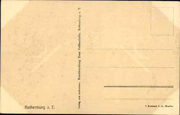 Ak Rothenburg ob der Tauber Mittelfranken, St. Wolfgangskirche