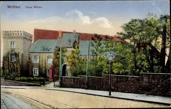 Ak Witten an der Ruhr, Haus Witten