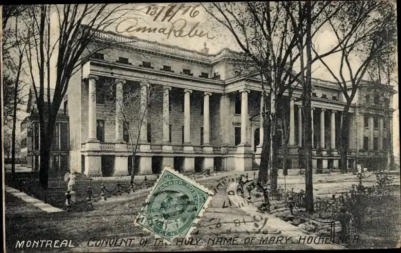 Ak Montreal Quebec Kanada, Kloster des Heiligen Namens Mariens
