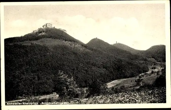 Ak Annweiler am Trifels Pfalz, Rheinpfalz, Burgdreifaltigkeit