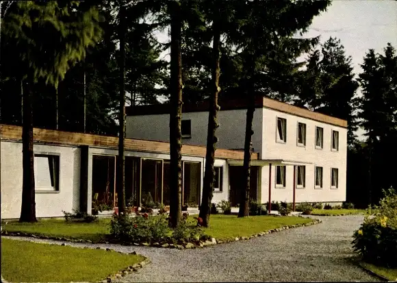 Ak Marienheide im Bergischen Land, VdK Waldhotel Brucher Talsperre