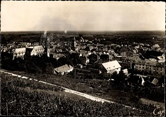 Ak Obernai Oberehnheim Elsass Bas Rhin, Gesamtansicht