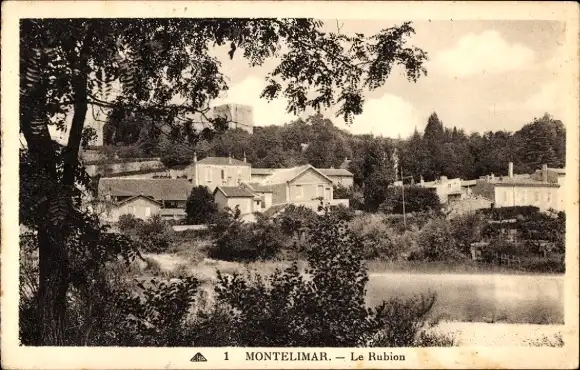 Ak Montélimar Drôme, der Rubion