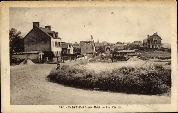 Ak Saint Pair sur Mer Manche, Les Mielles