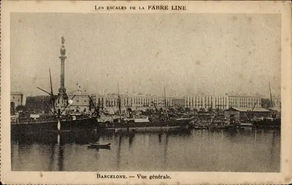 Ak Barcelona Katalonien Spanien