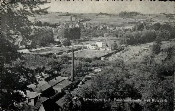 Ak Valkenburg aan de Geul Limburg Niederlande, Panorama vom Rotspark gesehen