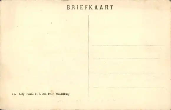 Ak Middelburg Zeeland Niederlande, Militär-Krankenhaus