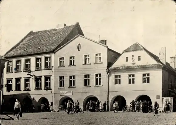 Ak Tarnowskie Góry Tarnowitz Schlesien, Markt