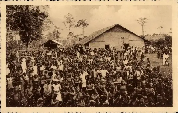 Ak Kamerun, Les Peres du St. Esprit, Messe