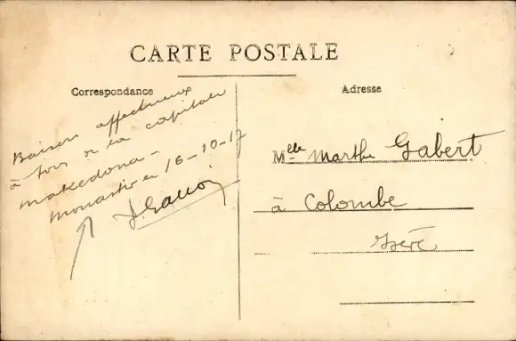 Ak Bitola Monastir Mazedonien, Gesamtansicht