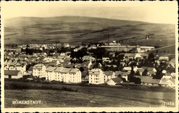Ak Rýmařov Römerstadt Mährisch Schlesien, Gesamtansicht