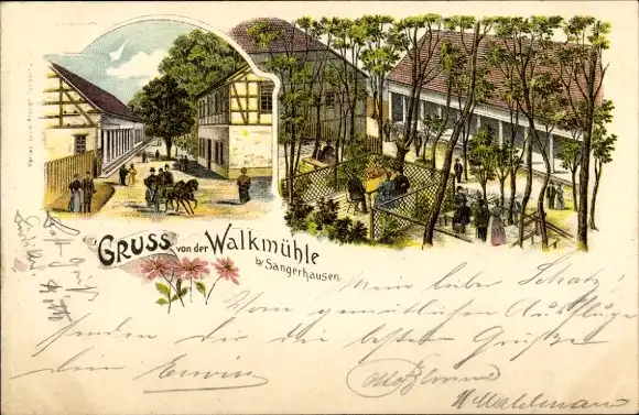 Litho Sangerhausen am Südharz, Walkmühle