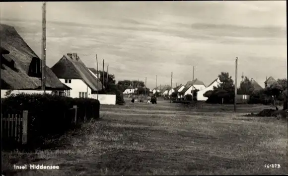 Ak Neuendorf auf der Insel Hiddensee, Teilansicht