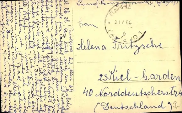 Foto Ak Deutsches Kriegsschiff, Kreuzer Königsberg in der Schleuse