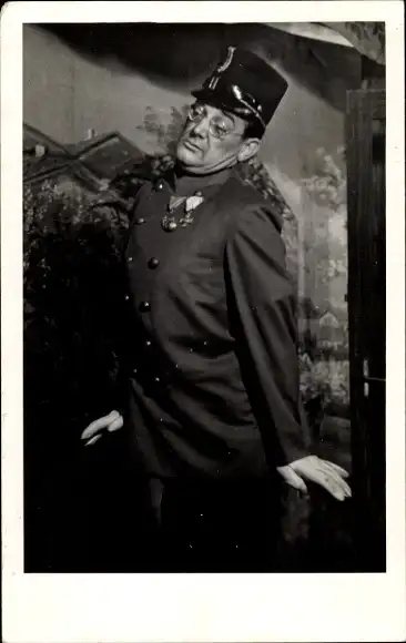 Ak Schauspieler Erich Dörner, Portrait, Szene, Autogramm