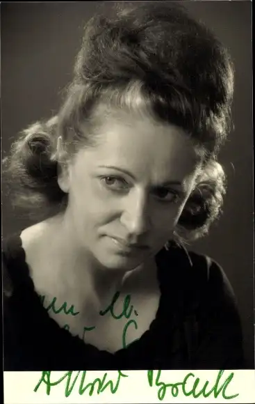 Ak Schauspielerin Astrid Brack, Portrait, Autogramm