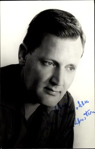 Ak Schauspieler Wolfgang Brandenstein, Portrait, Autogramm