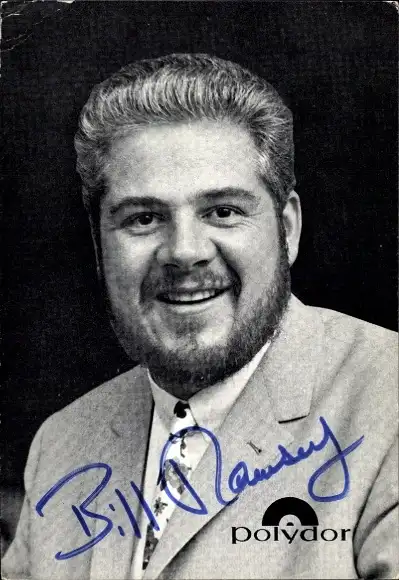 Ak Schauspieler Bill Ramsey, Portrait, Autogramm