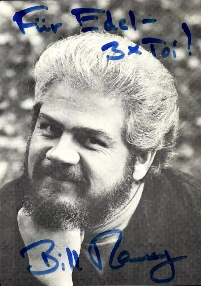 Ak Schauspieler Bill Ramsey, Portrait, Autogramm