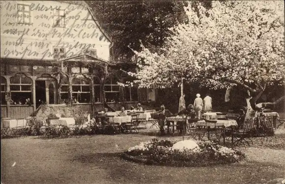 Ak Glücksburg an der Ostsee, Hotel Ruhetal