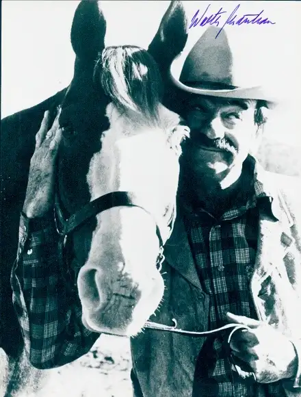 Foto Schauspieler Walter Matthau, Portrait, Autogramm