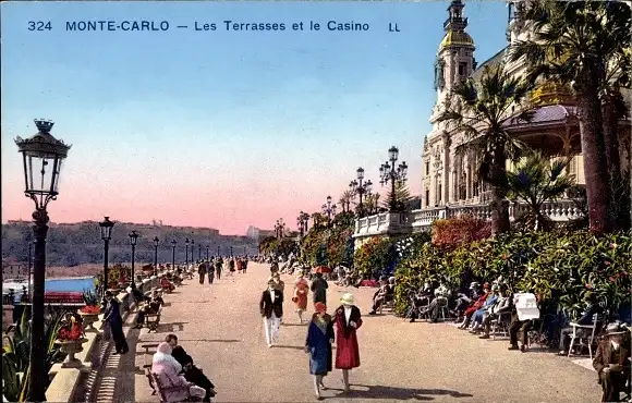Ak Monte-Carlo Monaco, Les Terrasses, Casino