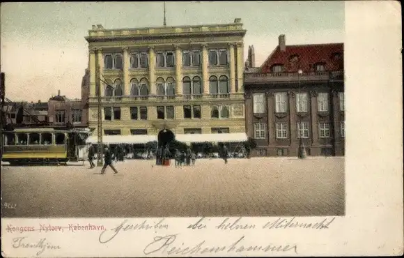 Ak København Kopenhagen Dänemark, Kongens Nytorv
