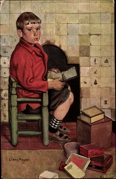 Künstler Ak Meyer, Klaus, Der kleine Hans, Oilette, Tuck Serie V Nr. 1204