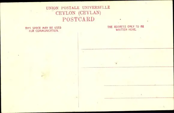 Ak  Ceylon Sri Lanka, Elephants at work