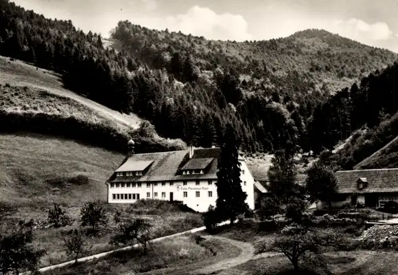 Ak Untermünstertal Münstertal im Schwarzwald, Dekan-Strohmeyer-Haus