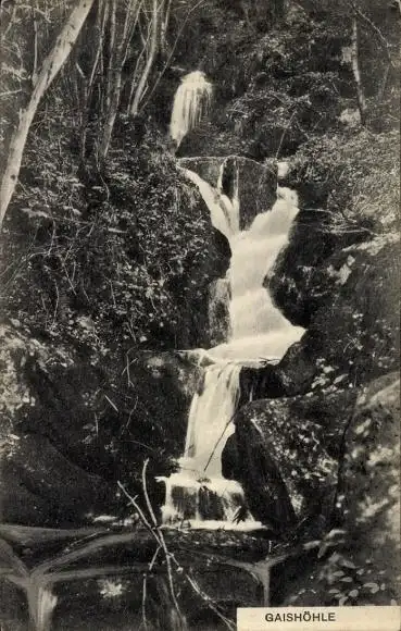 Ak Sasbachwalden im Schwarzwald, Gaishöll Wasserfall