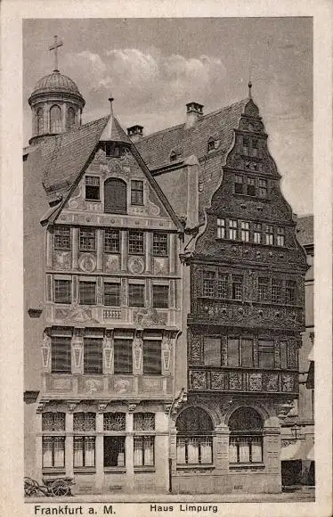 Ak Frankfurt am Main, Haus Limpurg