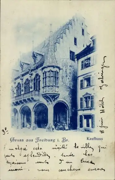 Ak Freiburg im Breisgau, Kaufhaus