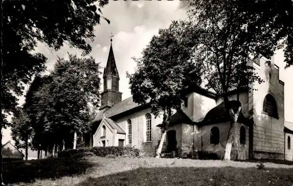 Ak Bergen in der Lüneburger Heide, St. Lamberti-Kirche