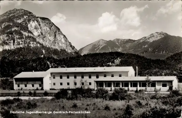 Ak Garmisch Partenkirchen in Oberbayern, Deutsche Jugendhernerge