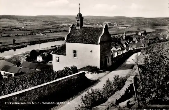 Ak Frickenhausen am Main Unterfranken, Valentinuskapelle