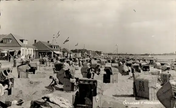 Ak Ostseebad Kellenhusen in Holstein, Strand