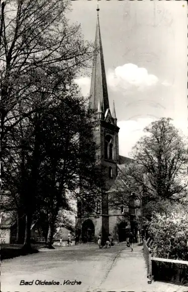 Ak Bad Oldesloe in Holstein, Kirche