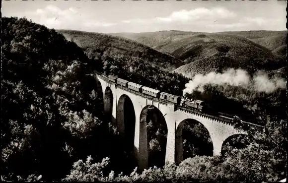 Ak Boppard am Rhein, Hunsrück-Höhenbahn