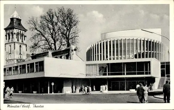 Ak Münster in Westfalen, Theater