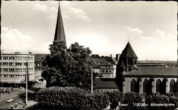 Ak Essen im Ruhrgebiet, Münsterkirche